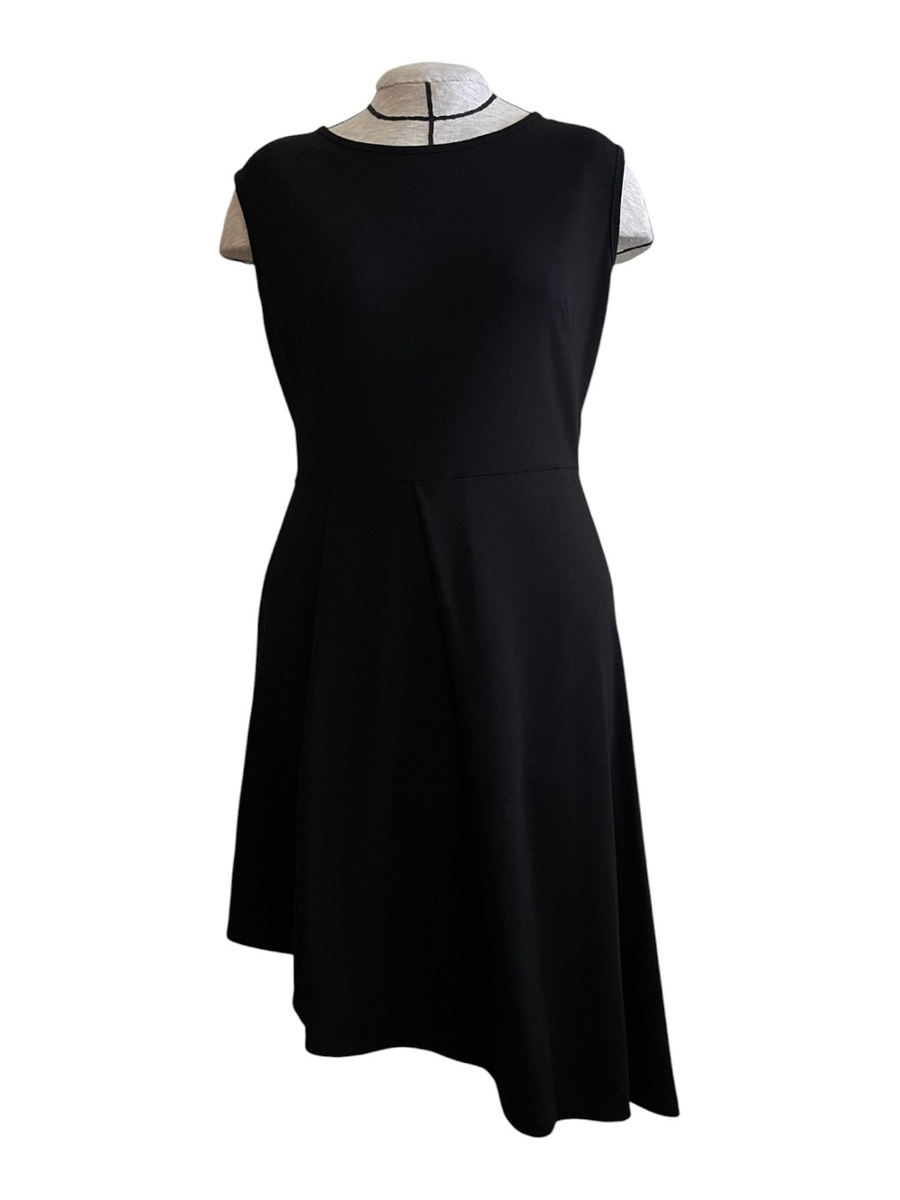 Mossimo Supply Co. Black Asymmetrical Sleeveless Dress